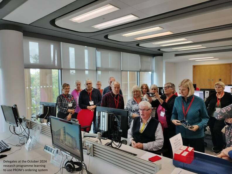 PRONI search room October 2024 captioned