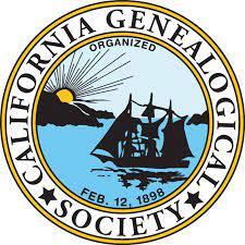 California Genealogical Society, Oakland CA logo