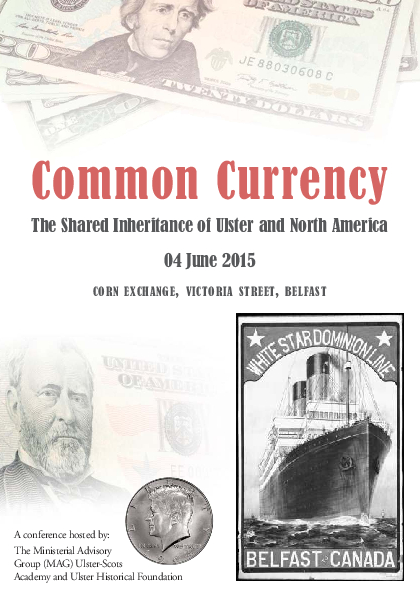 Common Currency Flyer