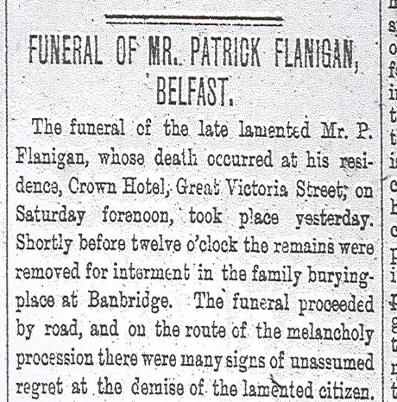 Patrick Flanigan death notice