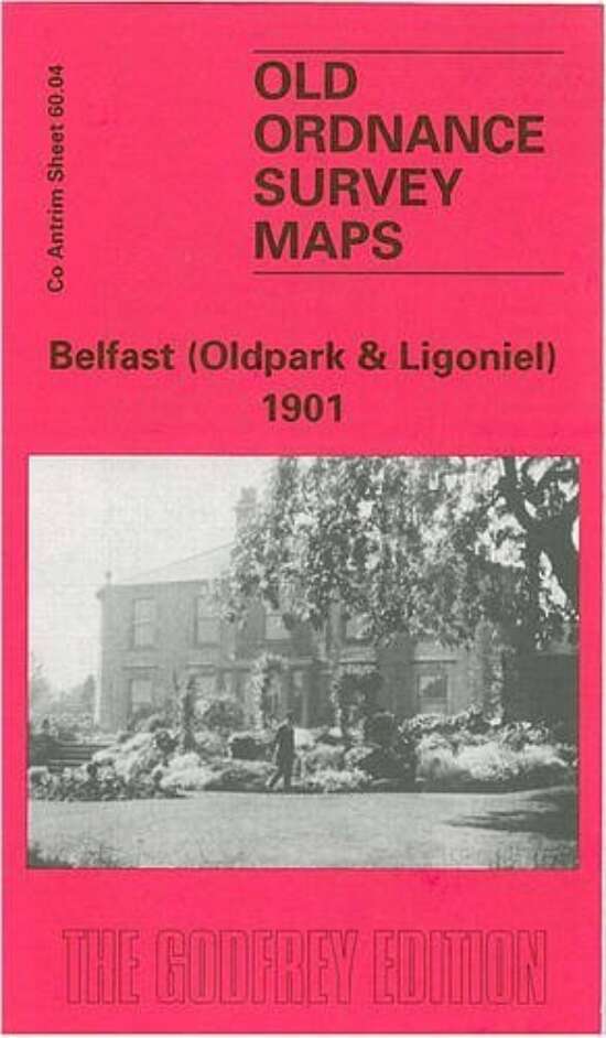 Old OS Map Belfast Oldpark and Ligoneil