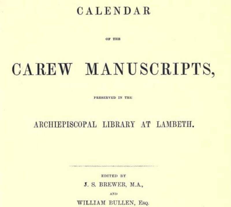 Carew Manuscripts2