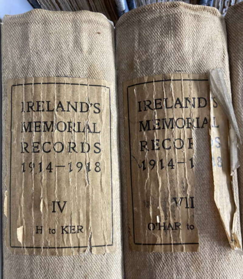 Irelands memorial records LR