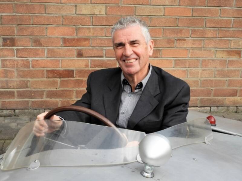 Trevor in Mc Candless sports car October 2018