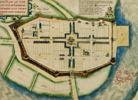 Londonderry plan 1622